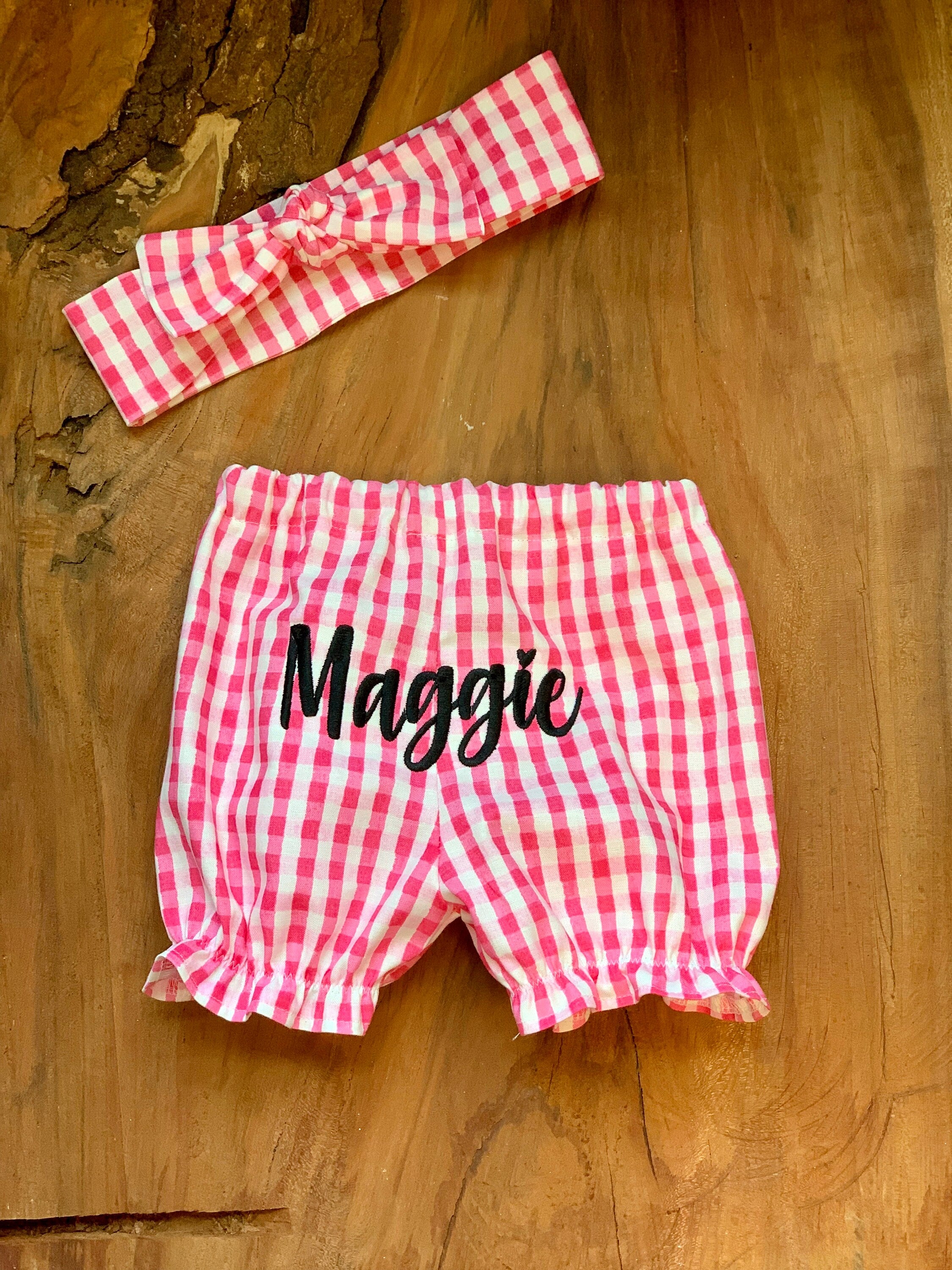 Personalized Homemade Baby Bloomers - My Monograms & More, LLC 