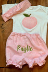 Sweet Peach Baby Outfit