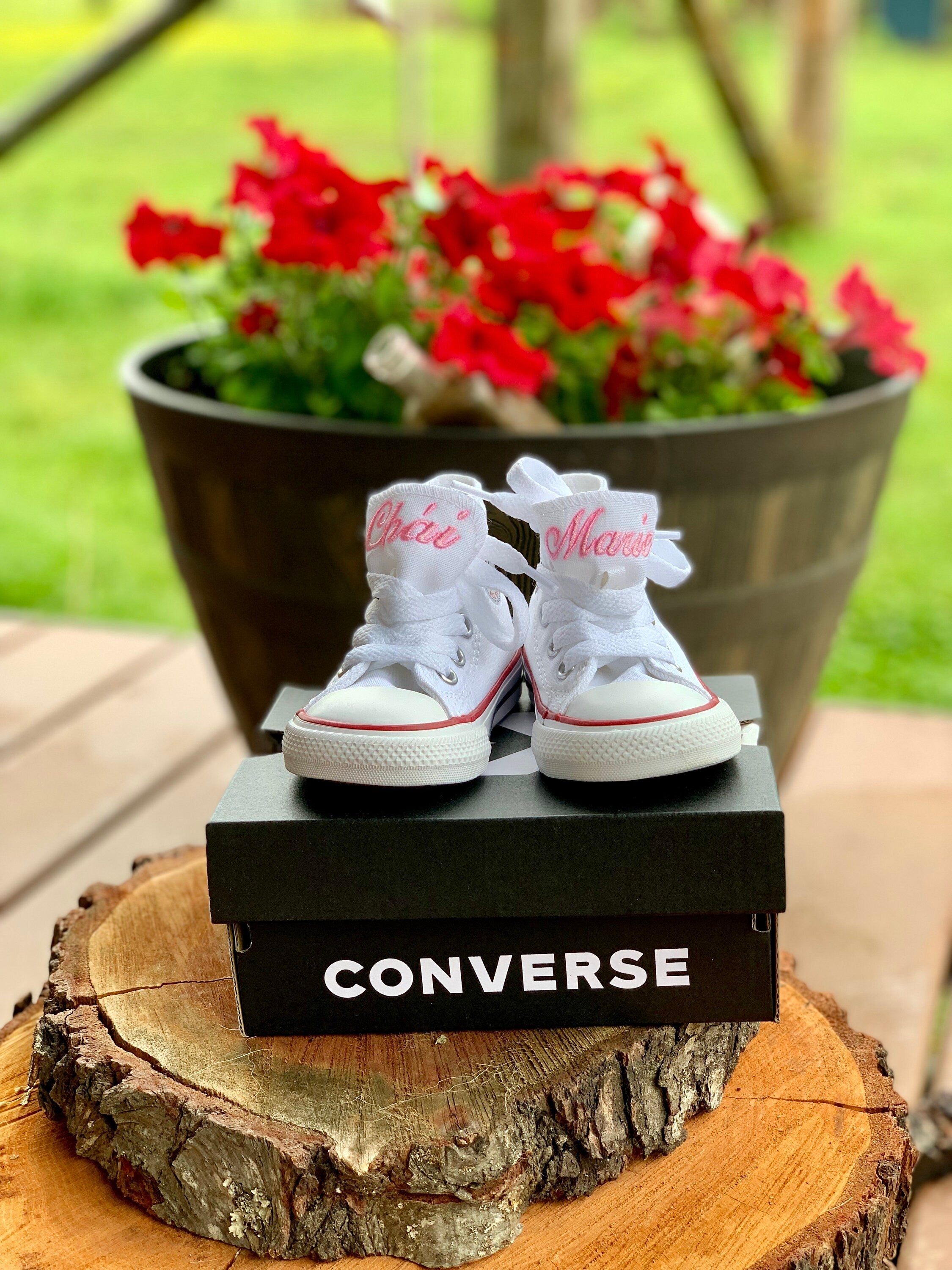 baby converse white