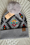 Aztec CC Beanie For Kids and Adults
