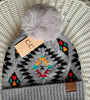 Aztec CC Beanie For Kids and Adults