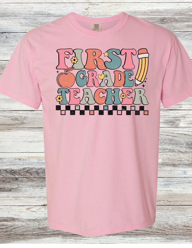 Teacher Tee (Any Grade) - My Monograms & More, LLC 