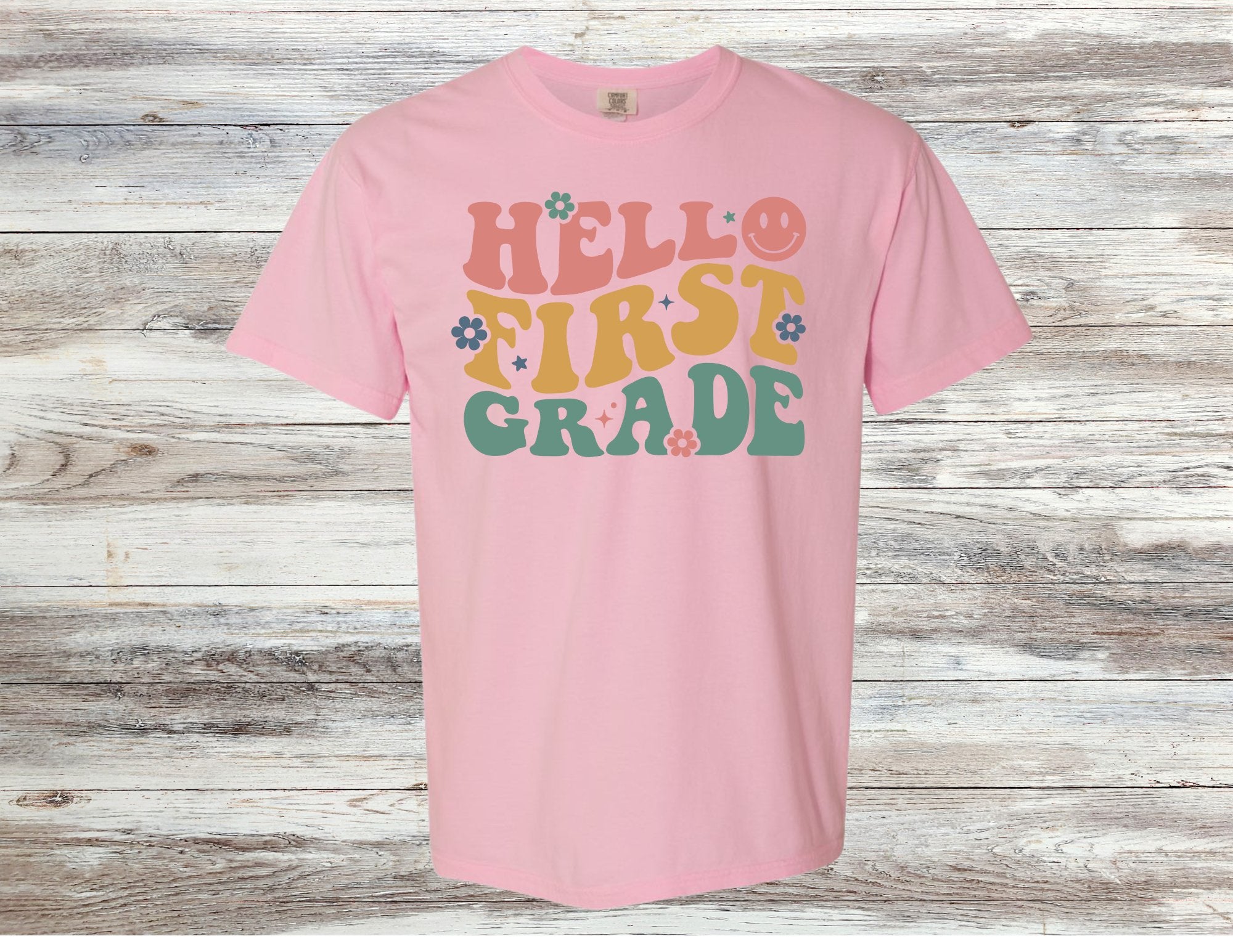 Hello (Blank) Grade Tee - My Monograms & More, LLC 