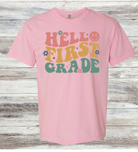 Hello (Blank) Grade Tee - My Monograms & More, LLC 