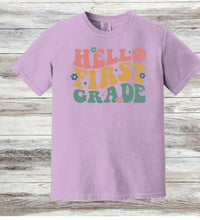 Hello (Blank) Grade Tee - My Monograms & More, LLC 